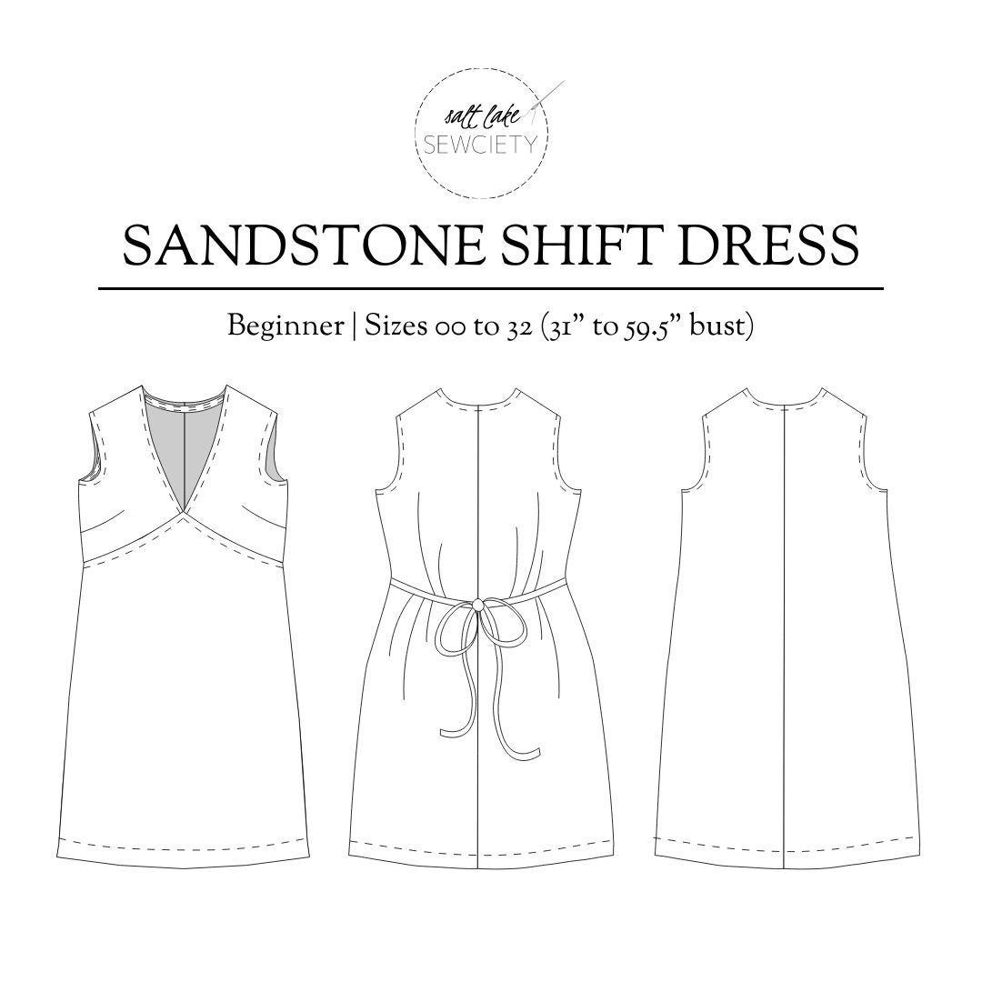 トップス 2WAY SPONGE SHIFT DRESS Friday Sews - Easy Shift Dress - YouTube